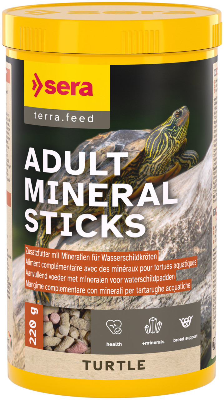 Sera Schildkrötenfutter Turtle Adult Mineral Sticks 1 L - Image 5