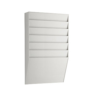 Paperflow - Wand-Sortiertafel h 6F A4H1X6.02 din A4 grau