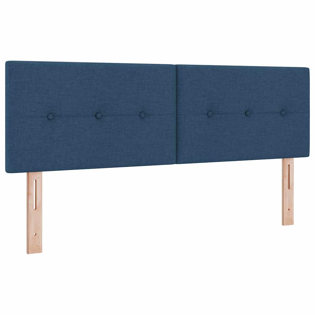 Vidaxl – Tête De Lit Réglable En Hauteur 160 Cm – Tissu Bleu – Design