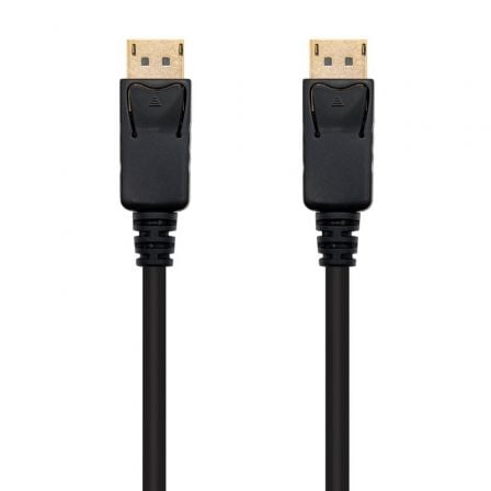 Nano Cable Schwarz Displayport-Kabel V1.2 0.5M Nanokabel 10.15.2300