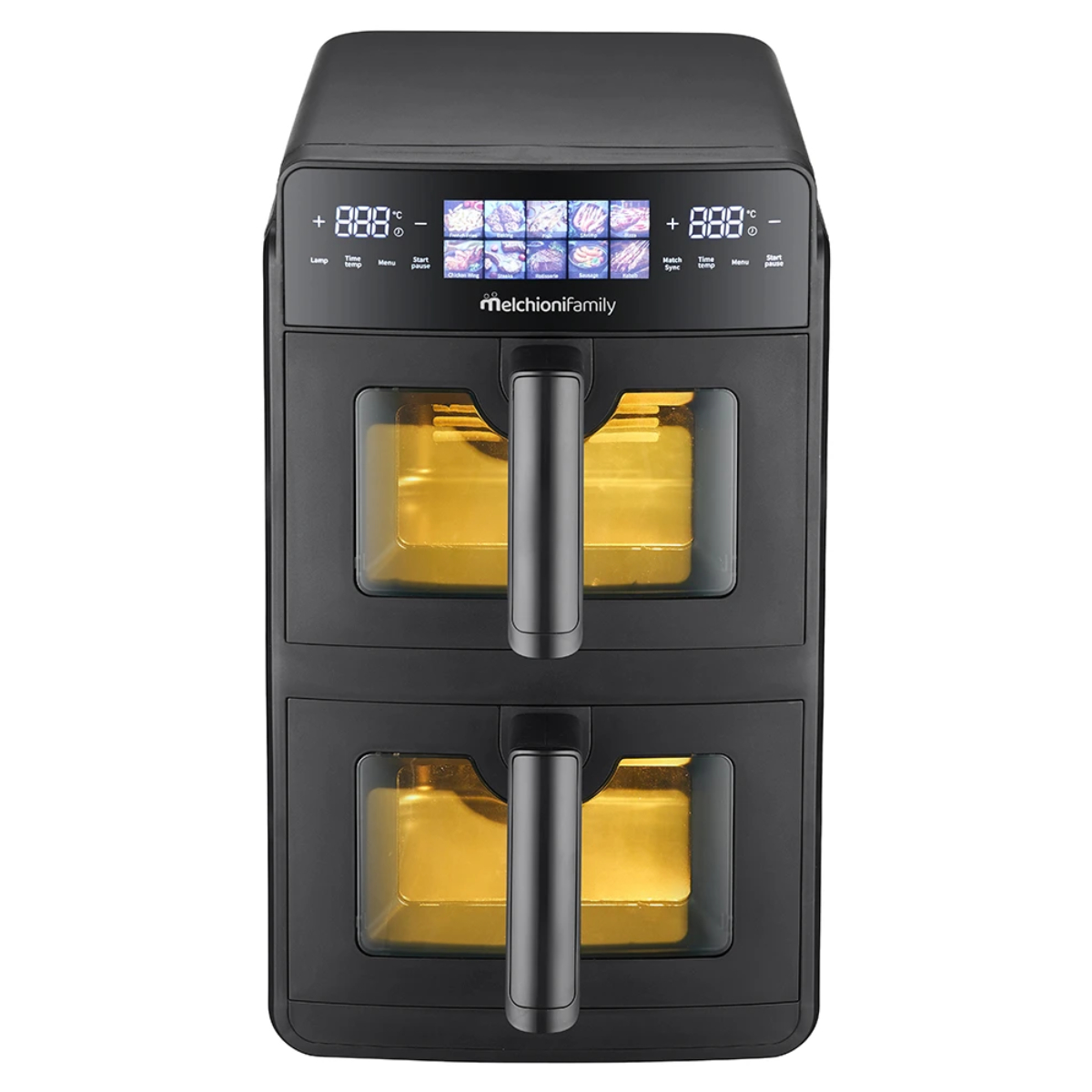 Melchioni Fritteuse Giulia 2600 W 10 L Doppel-Schublade