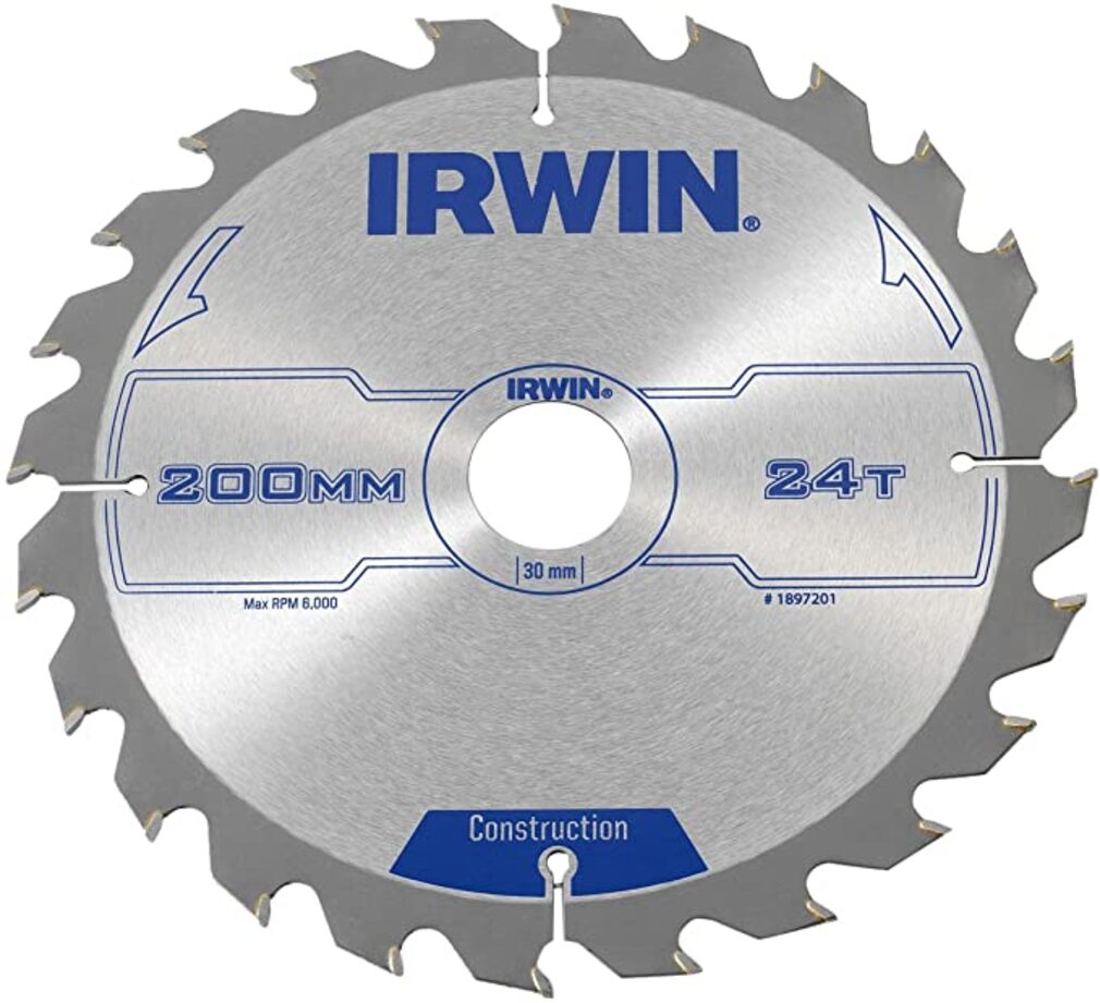 Irwin - Kreissägeblatt 200Mm/24T