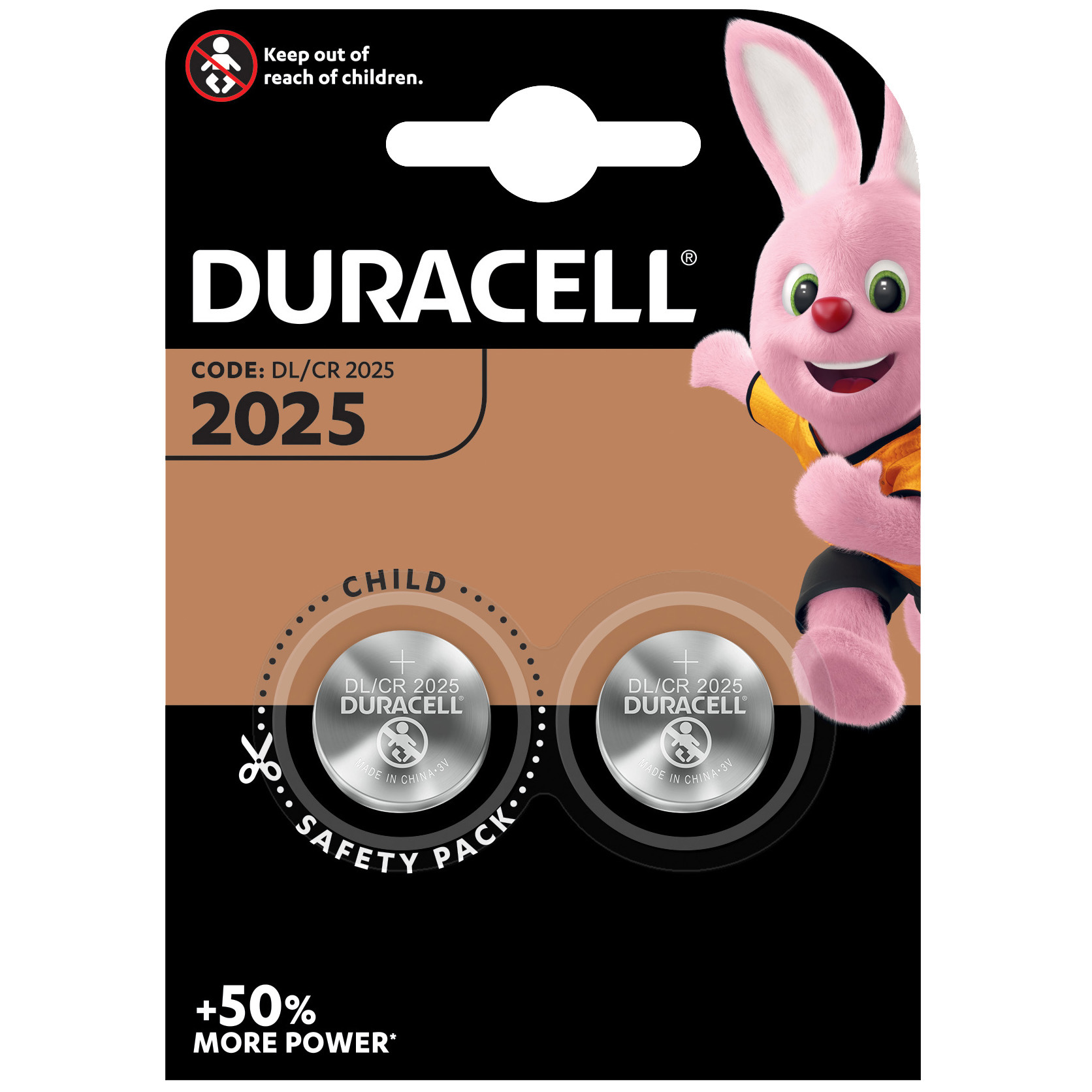 Duracell Batteria A Bottone Cr2025 Bl.2pz. IDROWEB