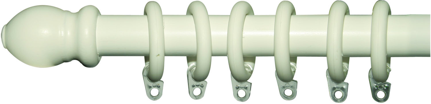 Brixo Bastone Scorritenda Bianco D.23 Cm.200 Bn200-23 1000000069396