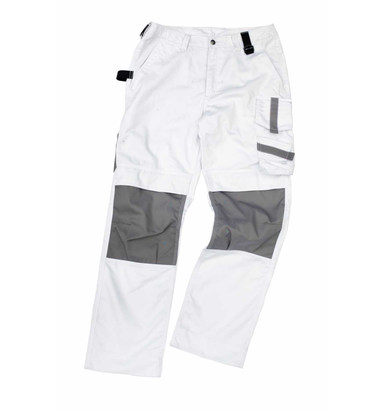 Excess Professional Workwear Herren Grau Excess Bundhose Champ Gr.54 Weiß