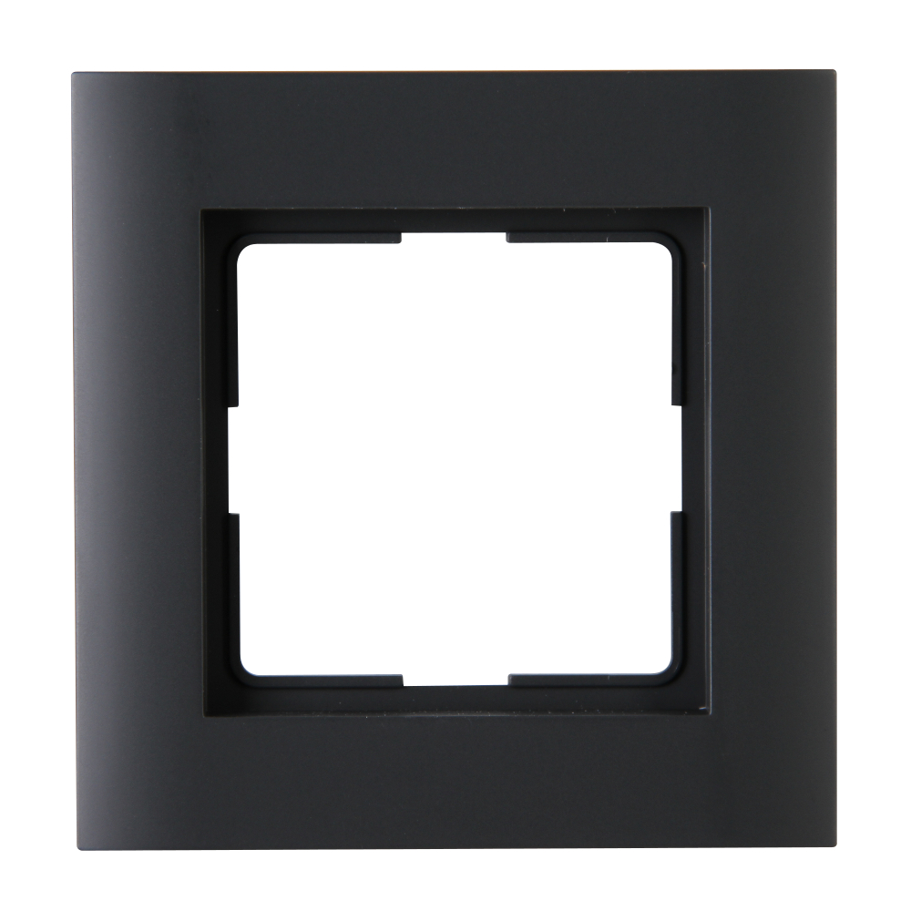 Kopp - Athenis – Abdeckrahmen 1-fach, Farbe: Anthrazit - 402115061