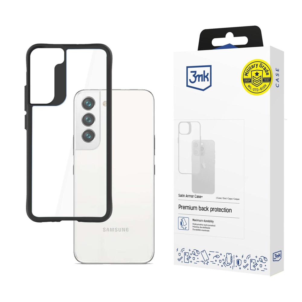 Oem Transparent Samsung Galaxy S22 5G - 3Mk Satin Armor Case+