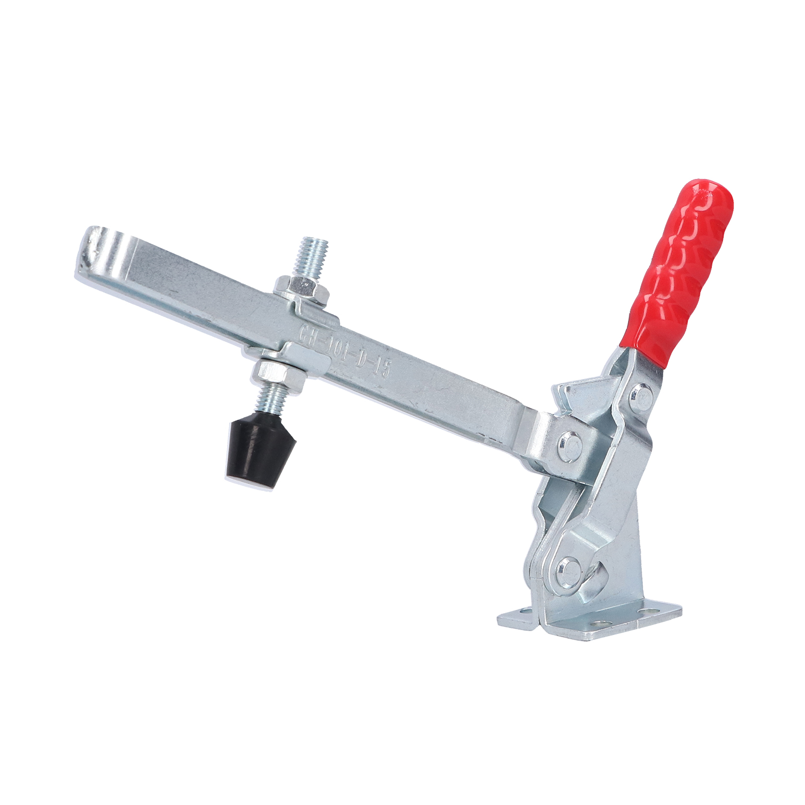 Pince à genouillère verticale à cliquet, force de serrage 180 kg, fer et plastique