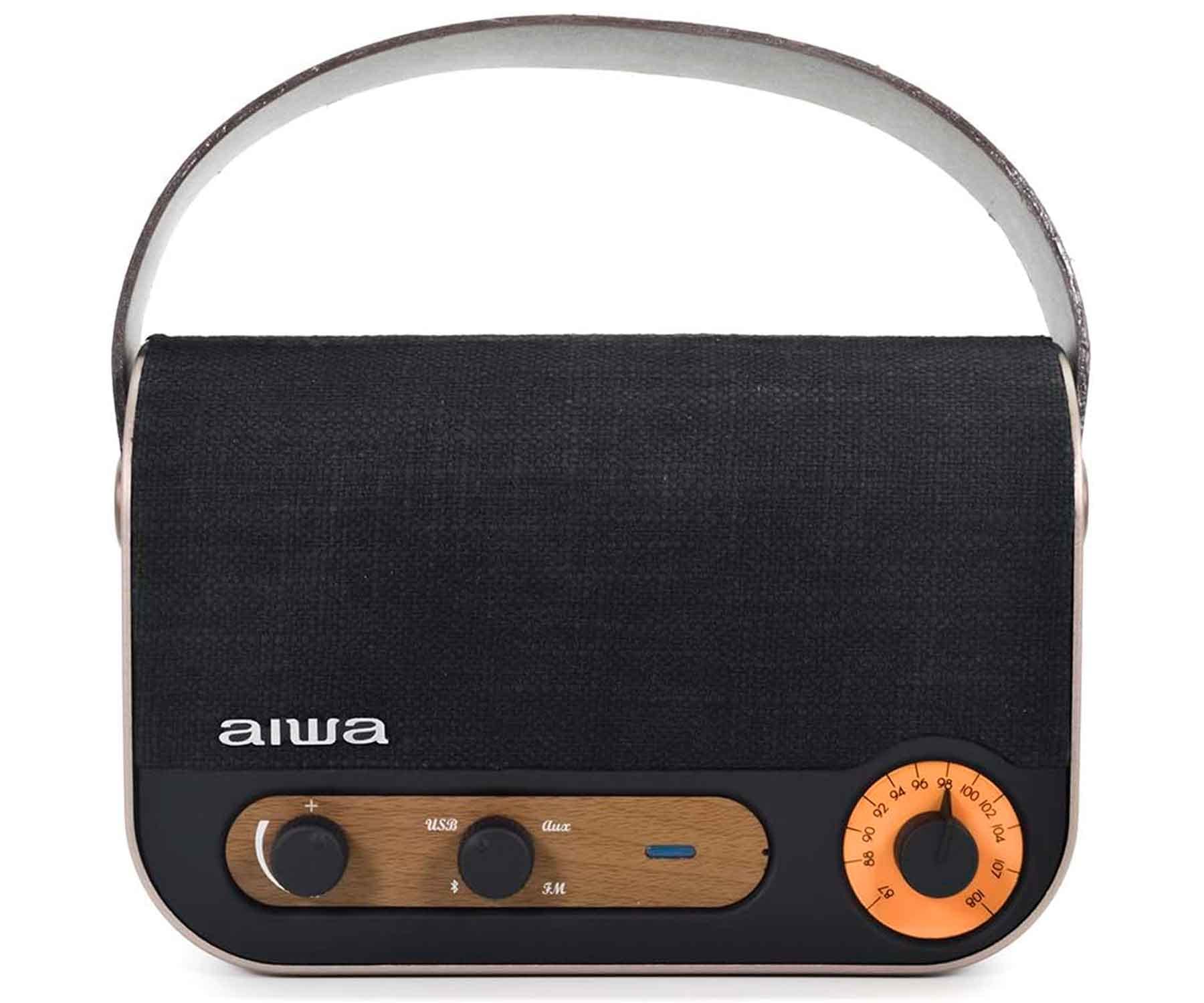Oem Schwarz Aiwa Rbtu-600 Tragbarer Lautsprecher Oder De Party Tragbarer Monophoner Lautsprecher Beige, 5 W