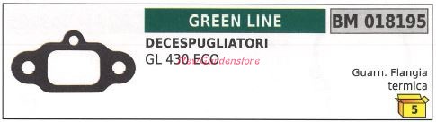 Guarnizione Flangia Termica Greenline Decespugliatore Gl 430 Eco 01...