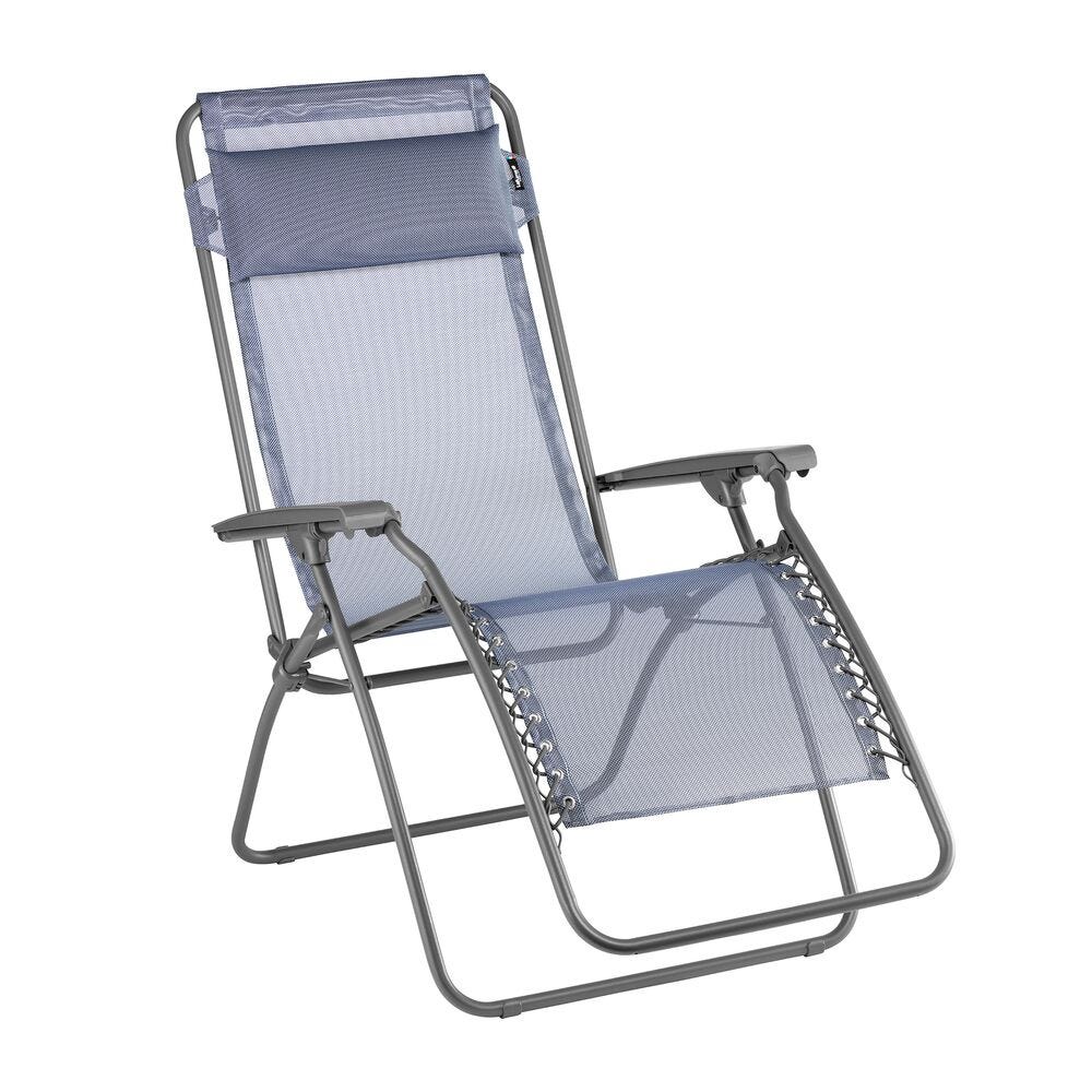 Fauteuil Relax Transat Jardin - Chaise Longue Zéro Gravité - Rt 2