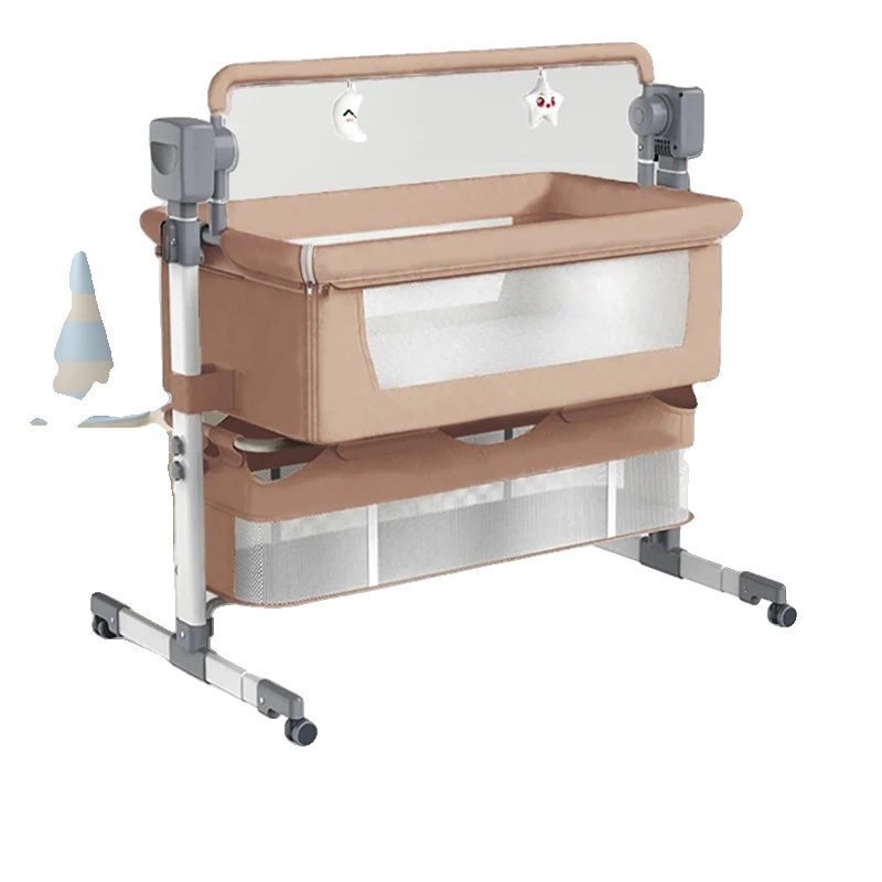 Oem Braun T Für Baby, Fernbedienung, Ladegerät, Memory-Schaum-Matratze, Moskitonetz, Aufbewahrungskorb, Aufbewahrungstaschen, Variante: Bjj-601 - Image 2