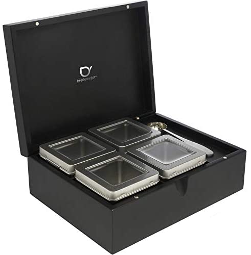Bredemeijer Schwarz Teebox-Set