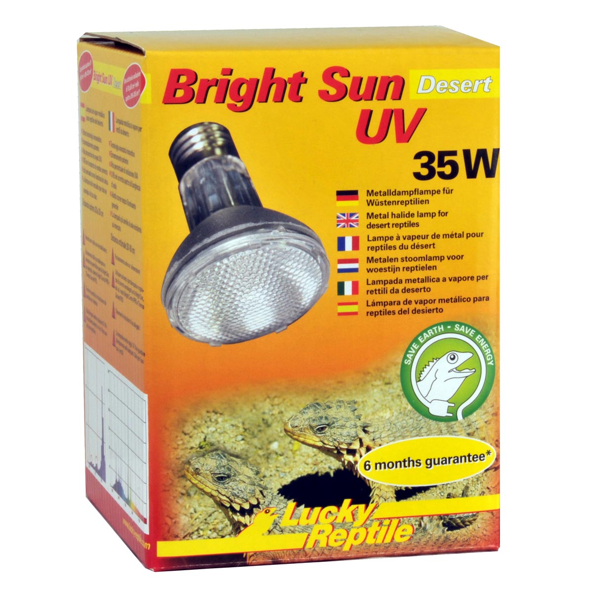 Lucky Reptile Licht Bright Sun Uv Desert - 35W