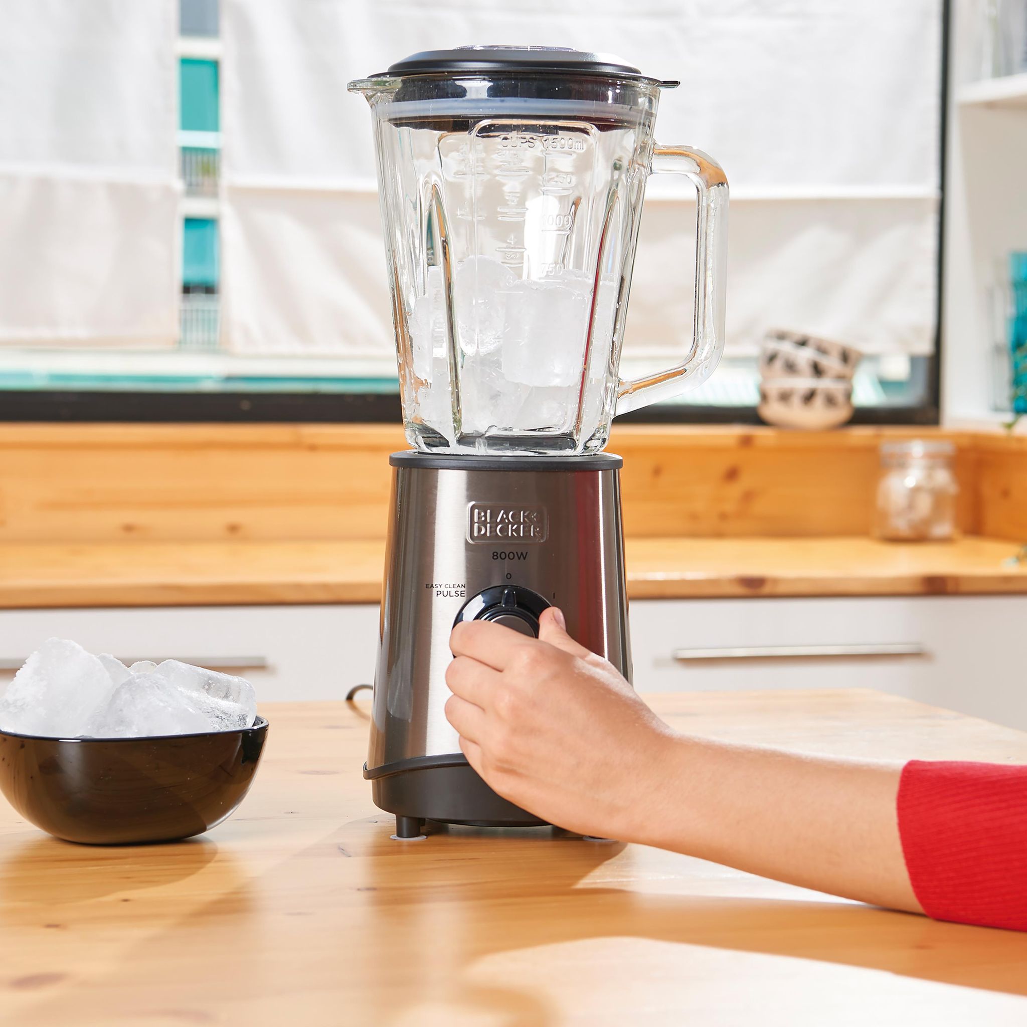 Black Decker Mixer Blender 800W Brushed Steel - 800 W - Bild 5
