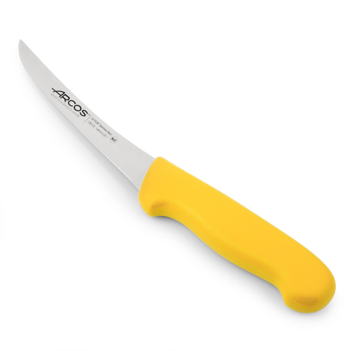 Arcos Gelb Ausbeinmesser Mit Nitrum Edelstahlklinge 140 Mm - Professionelles Messer Zum Entbeinen Von Fleisch - Ergonomischer Griff Aus Polypropylen - Serie 2900 - Bild 2