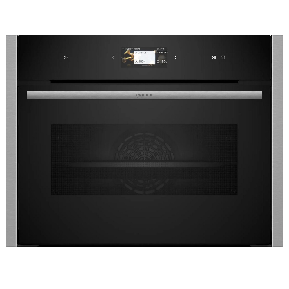Neff Hellgrau Dampfbackofen "C24fs31n0", Energieeffizienz: A+ (A+++-D), Grau (Silberfarben), B:59,6Cm H:45,5Cm T:54,8Cm, Backöfen - Image 5