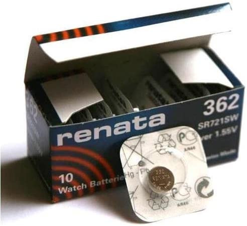 Batteria Dell'orologio 362 Renata Ossido D'Argento 0 hg Sr0721sw Rn...
