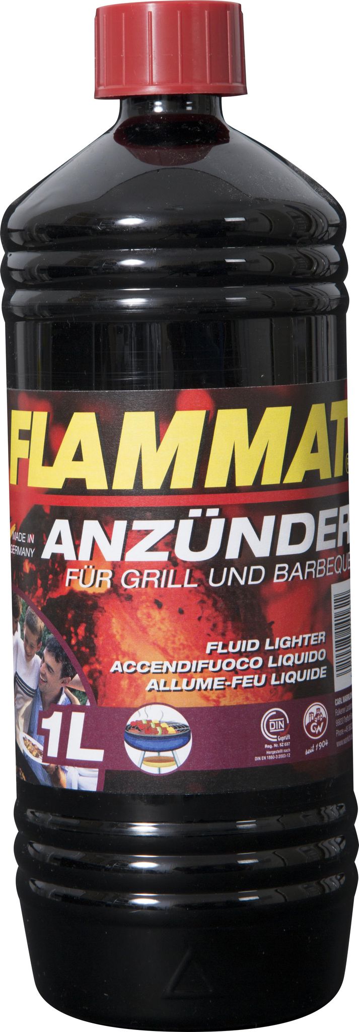 Warrlich - Accendifuoco Liquido Flammat 1 L- Carl Gmbh- 12,0 Pz WARRLICH