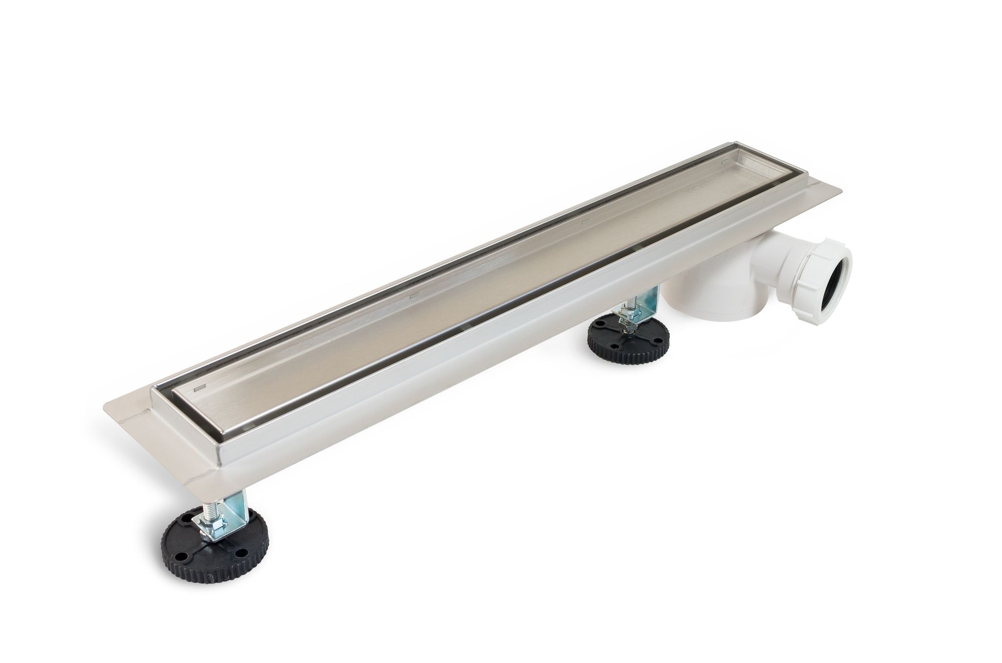 Balneo Seitlicher 2-In-1-Linearablauf 60 Cm Mit Seitlichem Siphon, Doppelseitig Verchromt 5907699005512