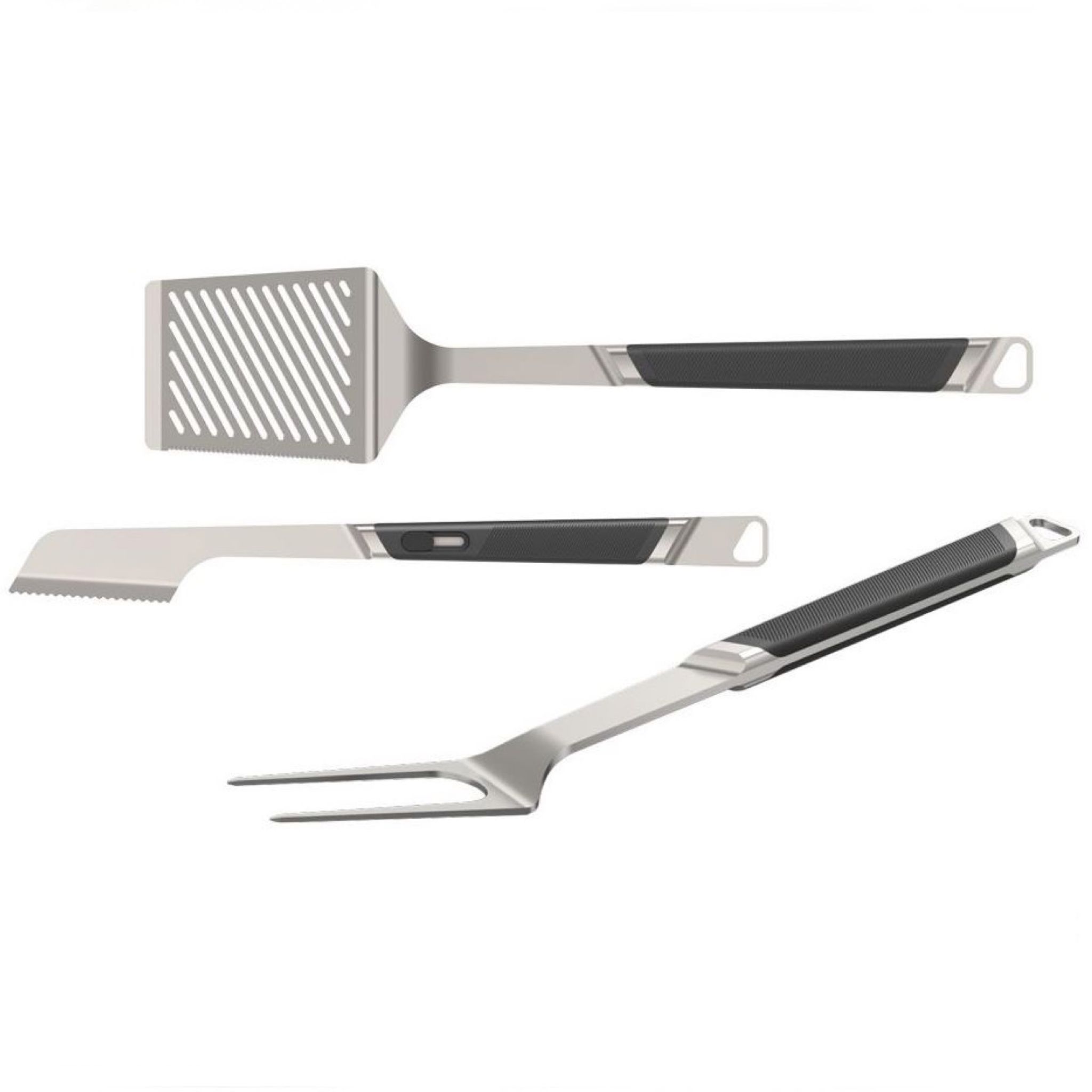Everdure - Premiumgrillbesteck-Set L 3-Teilig Aus Edelstahl Hbpremkitl3
