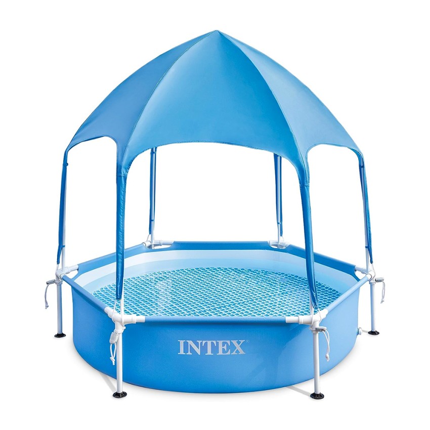 Intex Kinderplanschbecken Mit Dach 183 X 38 Cm 28209 - Bild 3