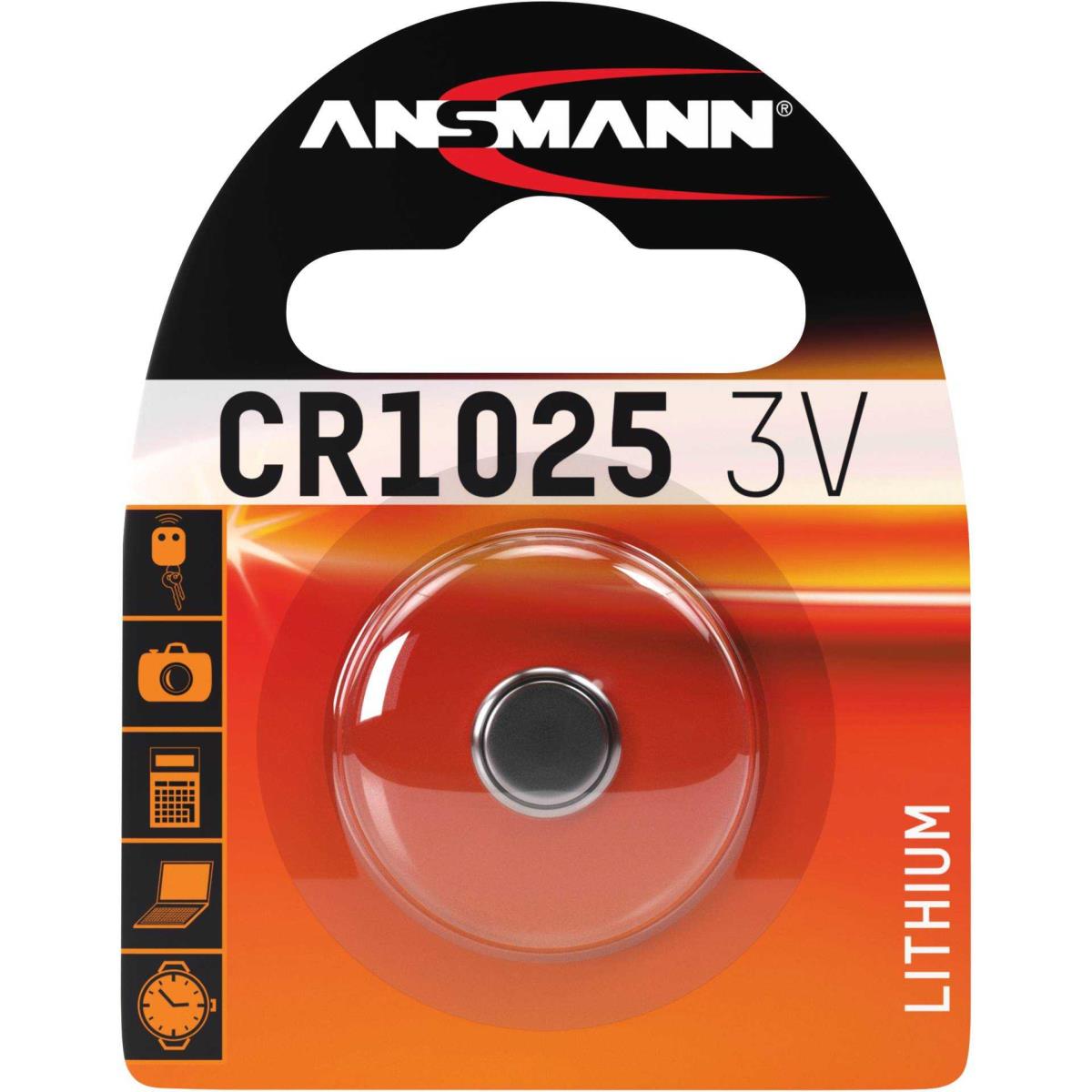 Batteria Cr1025 - Li - Ansmann Ansmann