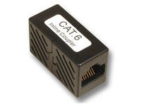Microconnect Schwarz Modularadapter Rj45-Rj45 Cat6