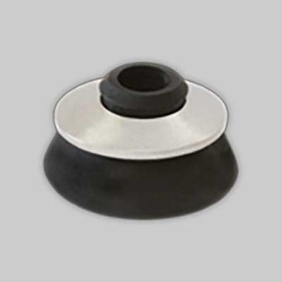 Rondelle guarniz.epdm Nera Baz.inox Mm25