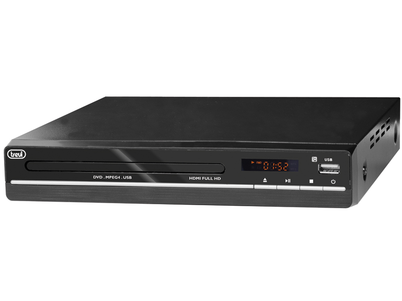 Trevi Dvmi 3580 Full Hd Player De Dvd Player Black - Dvd Player De (1080P, Mpeg4, Mp3, Jpg, Cd De Audio, Dvd-Video, Cd,Dvd)