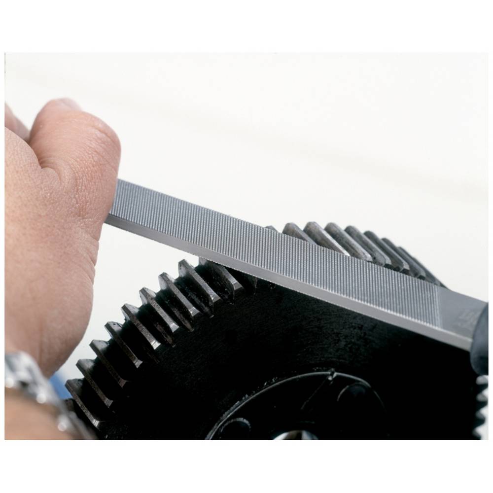 Bahco 1-100-12-2-2 Ergo File 300mm Flat Half Plain High-Alloy Use