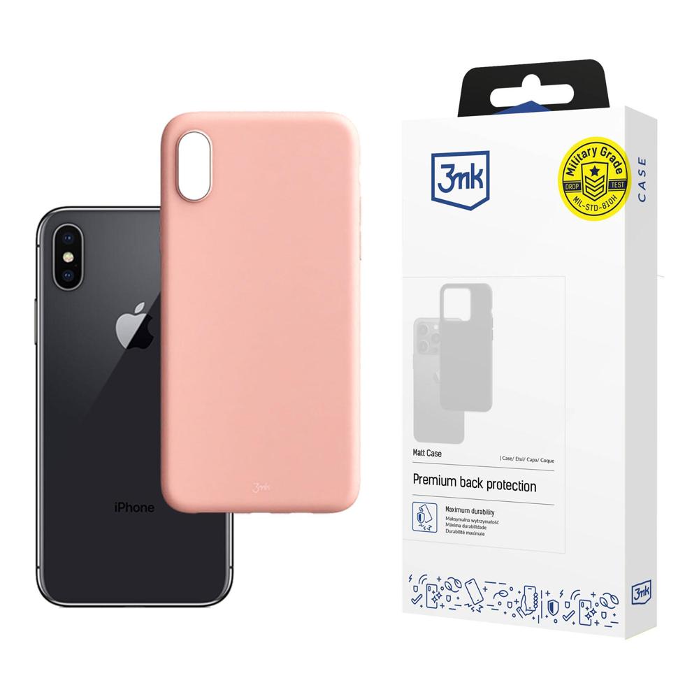 Oem Rosa Apple Iphone Xs Max - 3Mk Matt Case Lyche