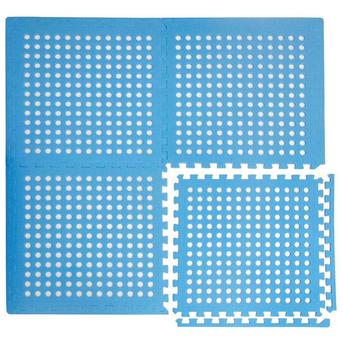 Eyepower - Poolmatte Bodenmatte 1, 59qm Bodenfolie Bodenfliese 4er Set Unterlage Für Pool