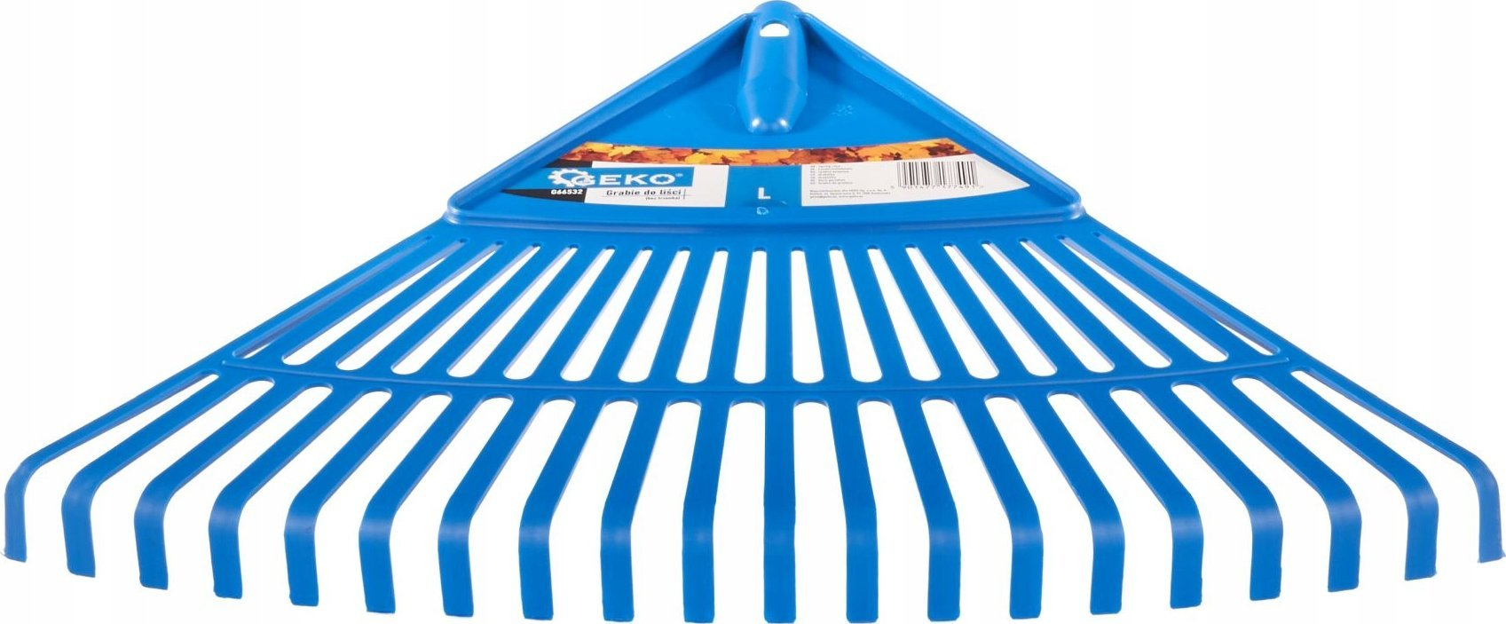 Import Gartenrechen Geko G66532 Kunststoff 48 Cm 20 Zinken