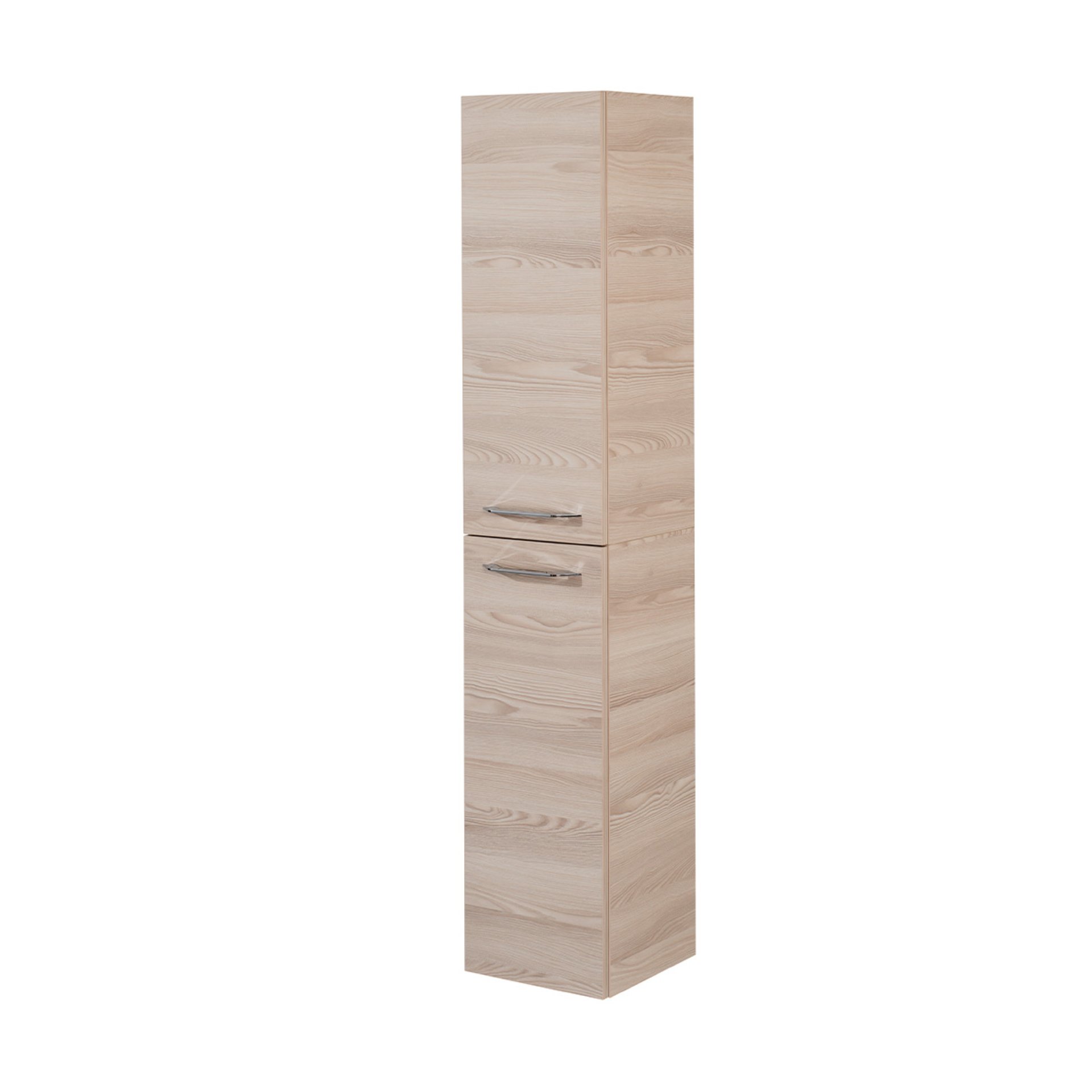 Fackelmann - B.clever Hochschrank Korpusfarbe: Alaska-esche
