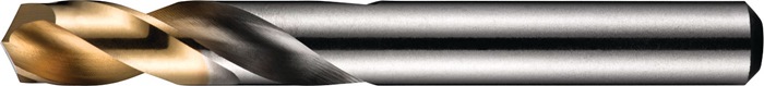 Foret hélicoidal typn A022 d.3.18mm HSS brut/tin queue cylindrique droite s (par 10) — photo de l’offre ManoMano