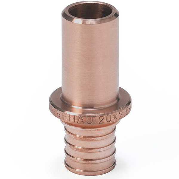 Rehau Rautitan RX+ Löt-Pressübergang, 32 mm - L28 mm - Image 2
