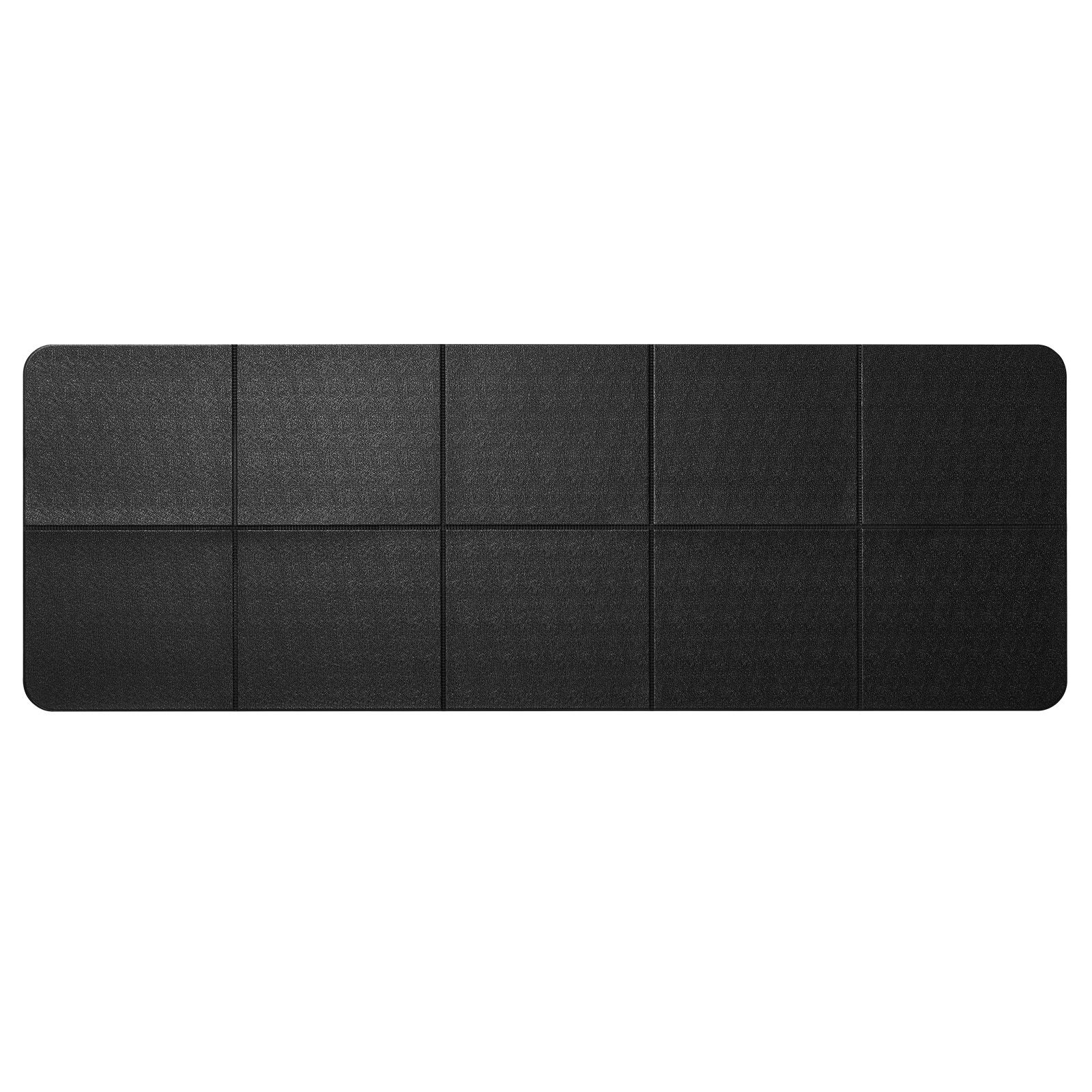 Tapis de protection pliable pour tapis de course, 610 x 1730 mm, PVC haute densité 6 mm