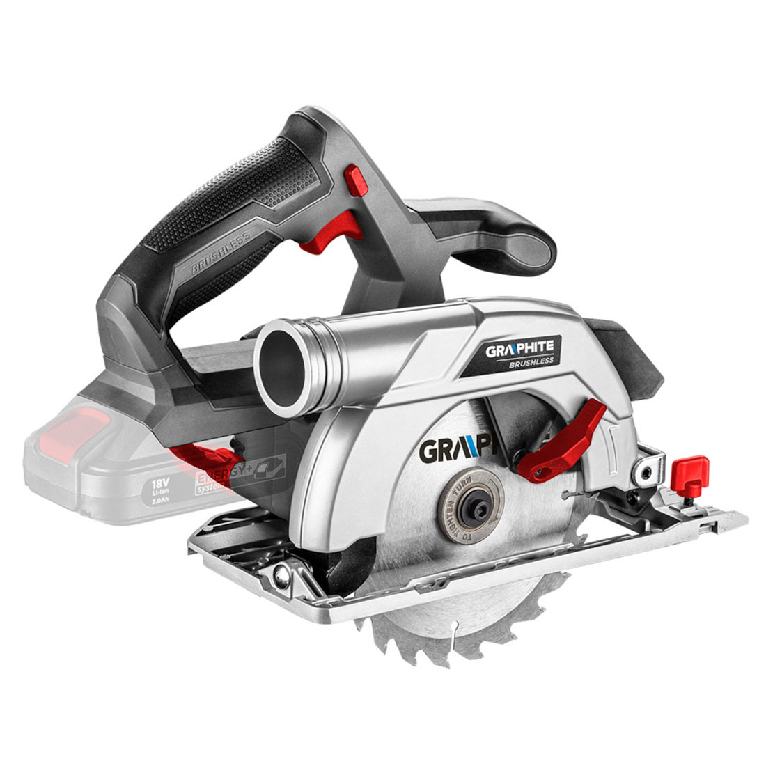 18V Li-Ion Akku Kreissäge Zifferblatt ENERGY+ 58G023 - Image 4