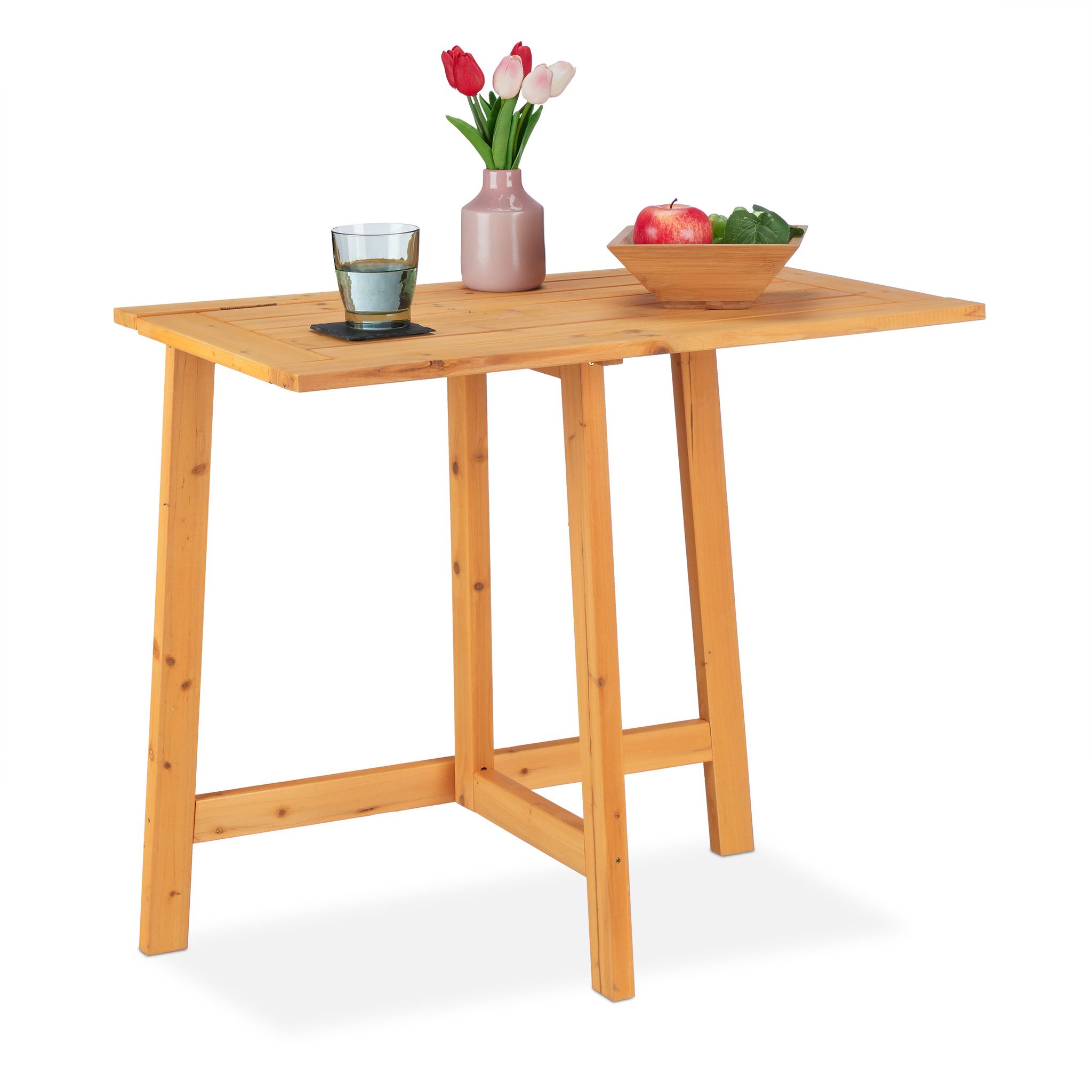Relaxdays - Table Rectangulaire Pliante