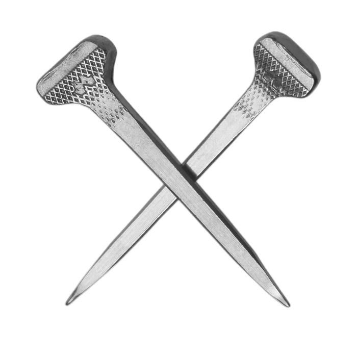 Mustad Argenté Hufbeschlagwerkzeuge Clou In Hammerkopf-Form (X250) - Image 2