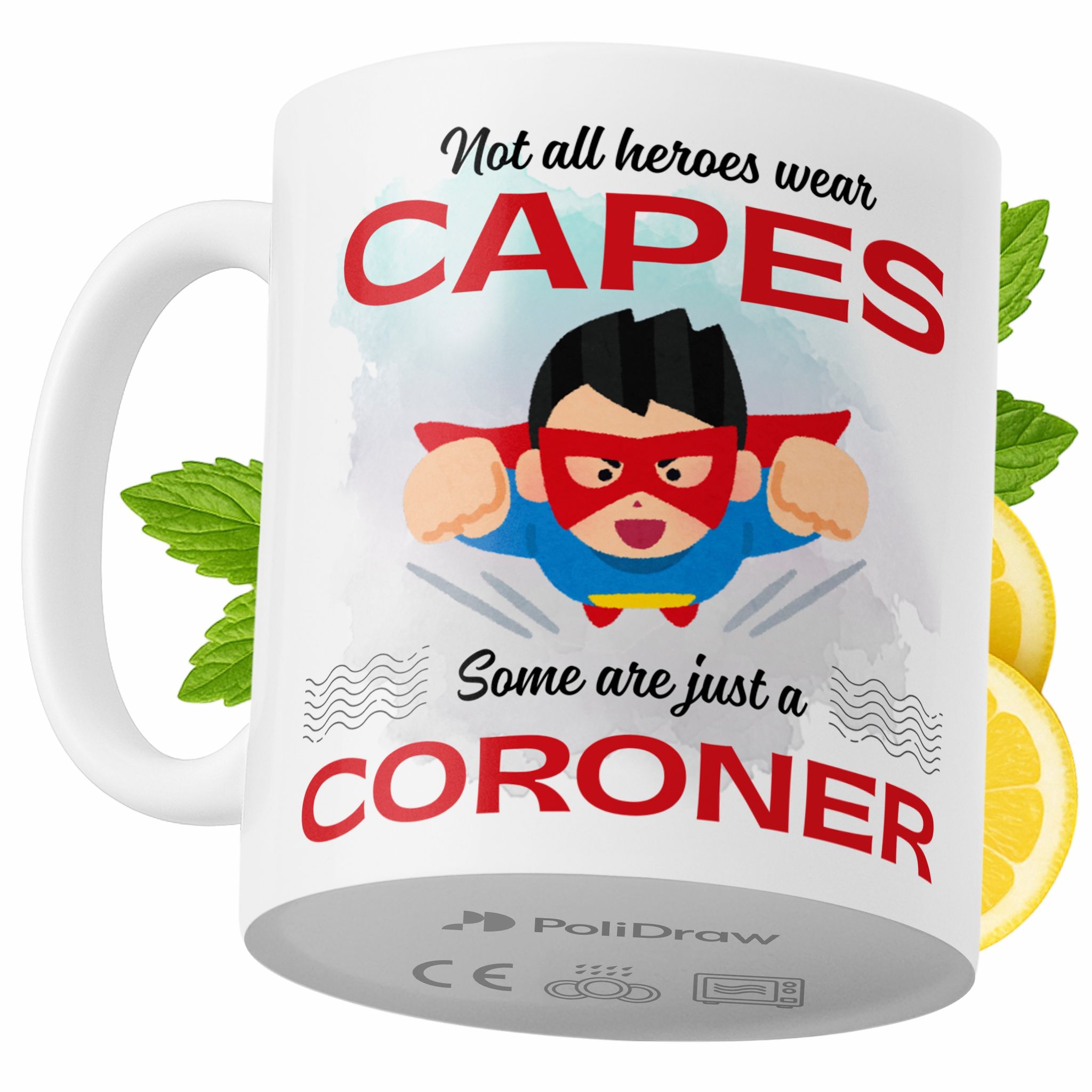 Tazza Per Un Medico Legale, Divertente E Umoristica, Tazza Da Caffè/tè Con Testo Divertente E Grafica, Tazza Per Compleanni, Onomastici E Festività, Tazza Premium Per Occasioni Speciali Per Casa, Uffi