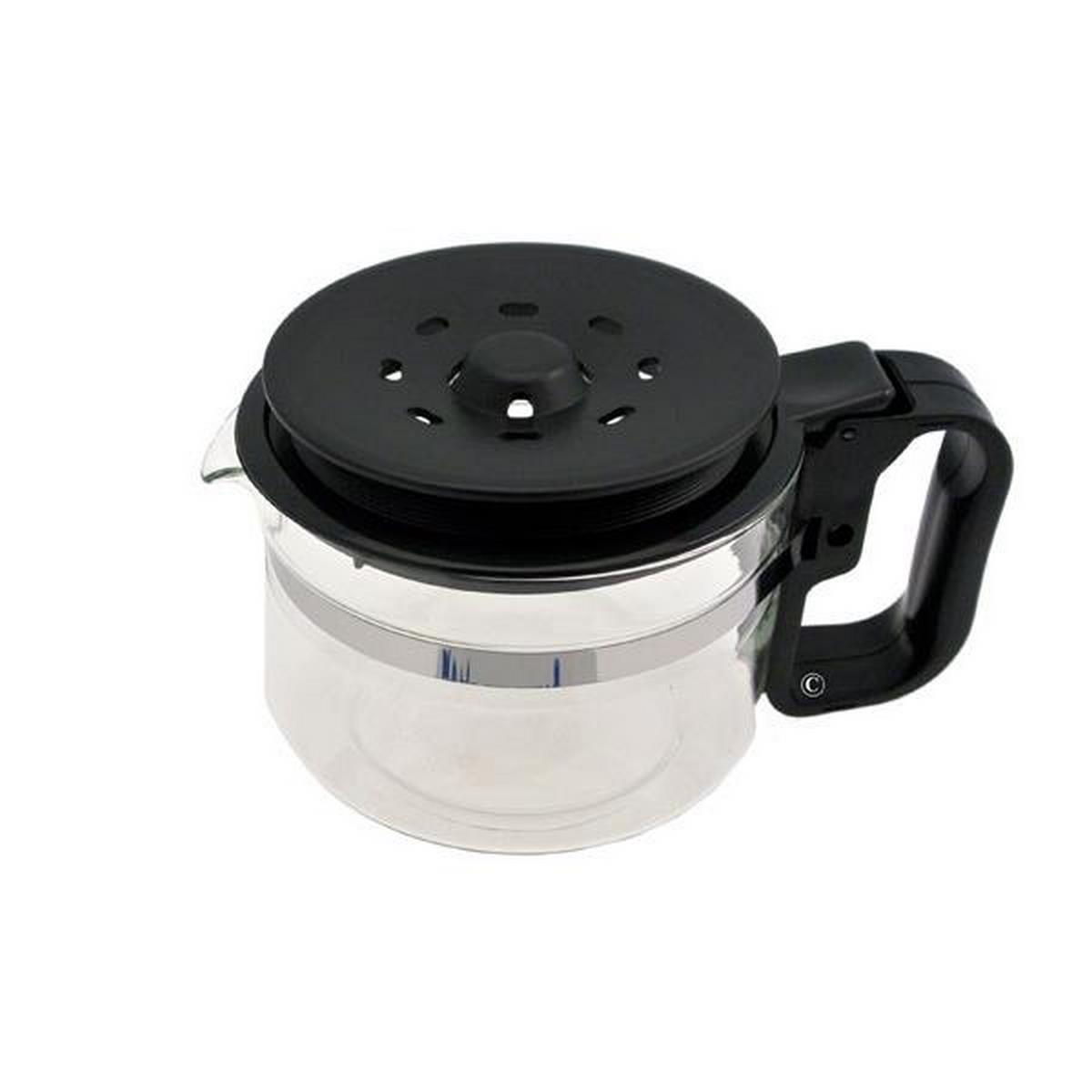 Wpro - Ersatzteil - Universalkanne Mit Hohem Deckel. 10-12,5 Cm (Original) (9-12 Tassen) - Philips, Rowenta, Fagor, Wigo, Krups, Kaisui, Chromex, Delonghi, .Toutes Marques, Carrefour, Calor, Dilem, Prince 8015250106220