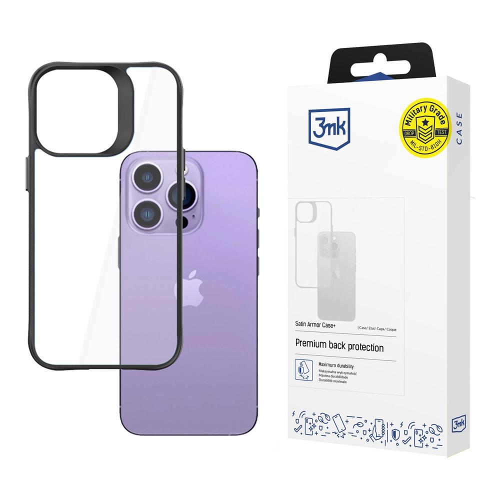 Oem Violett Apple Iphone 14 Pro Max - 3Mk Satin Armor Case+