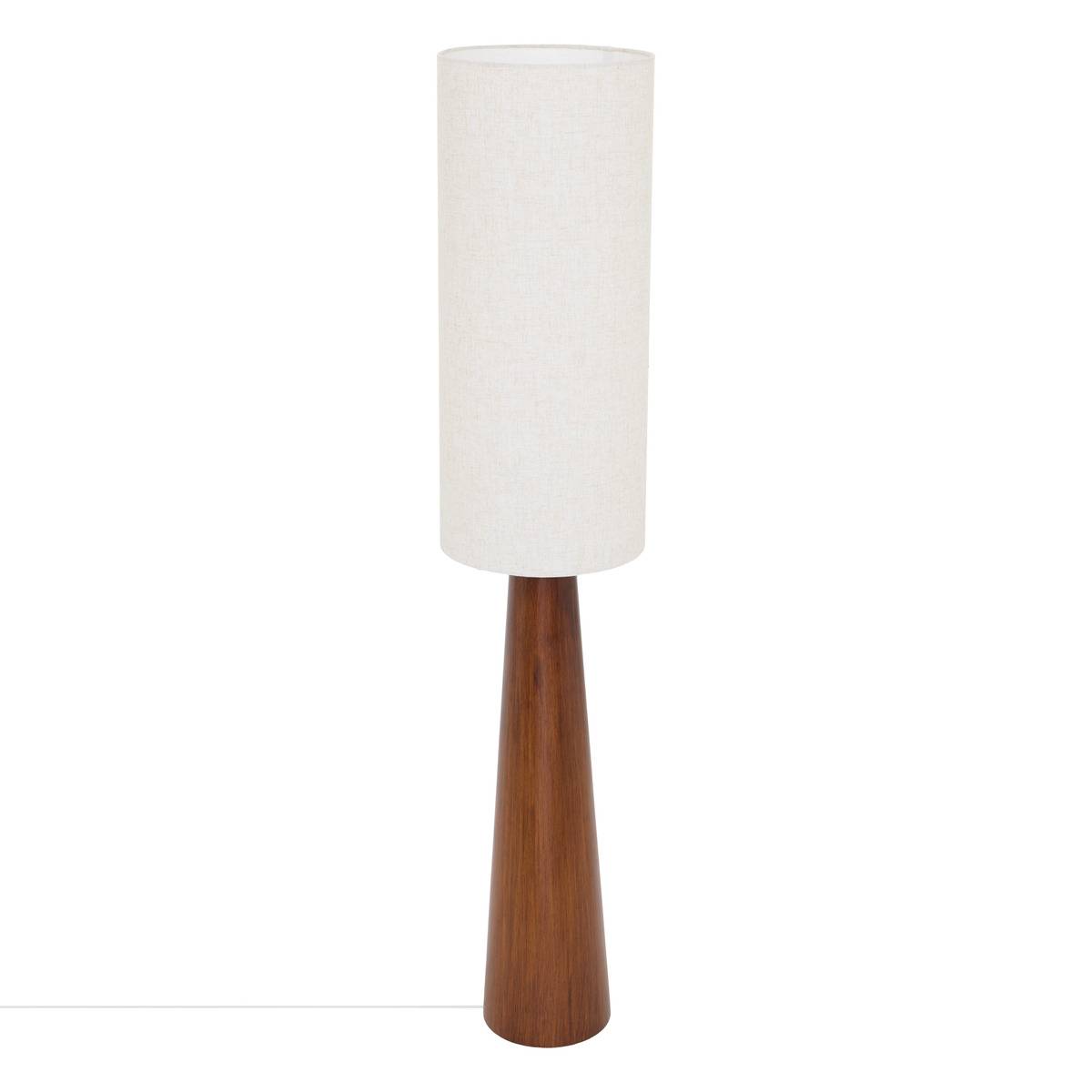 Lampadaire Sergio Cylindrique H.150cm Marron - Atmosphera Créateur