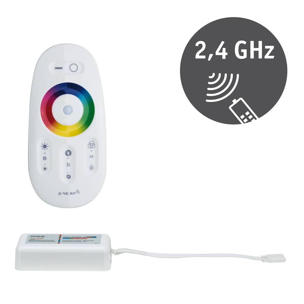 Paulmann 79797 Yourled Controller Rgbw 144 W (max) 24 V (max.) 24 V Plastica (l X A X P) 110 X 20 X 53 Mm 1 Pz.