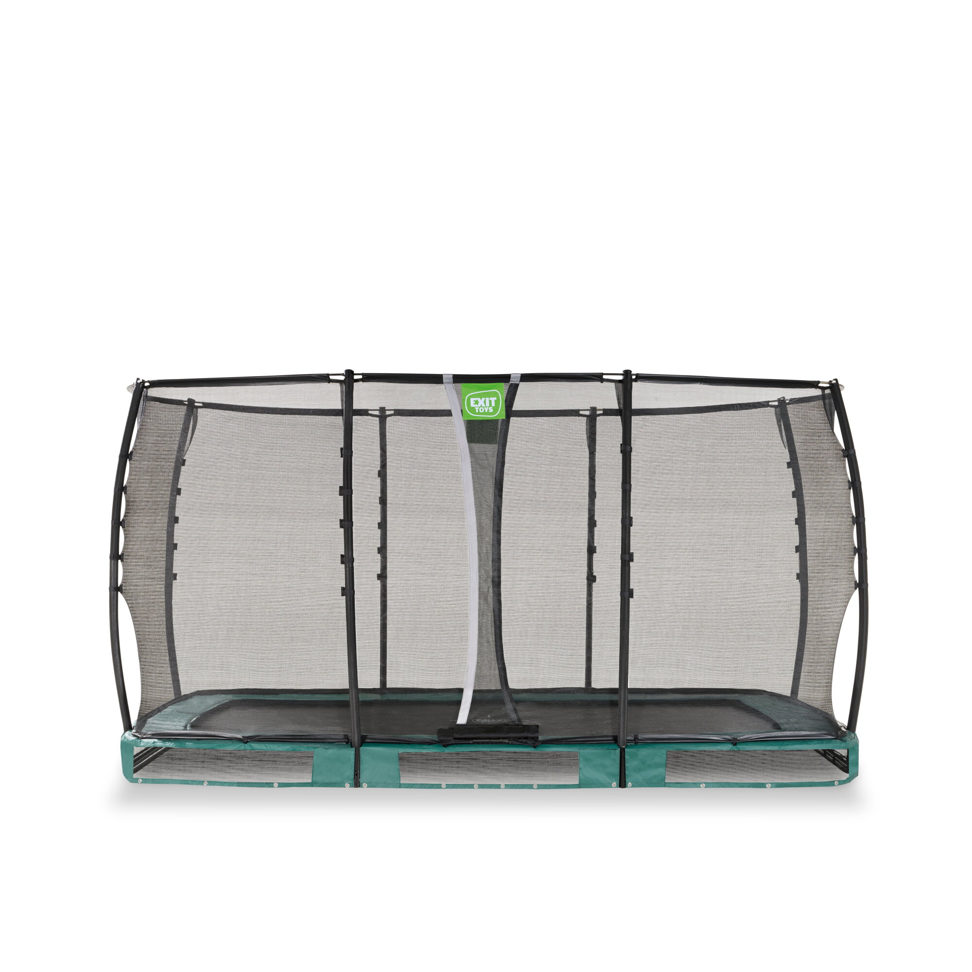 Exit Allure Premium Bodentrampolin mit Sicherheitsnetz 214 x 366 cm grün - Bild 2