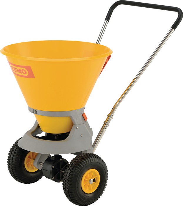 Cemo Streuwagen 35 l - Streubreite 1-4 m - 6-stufig einstellbar - orange - Image 5