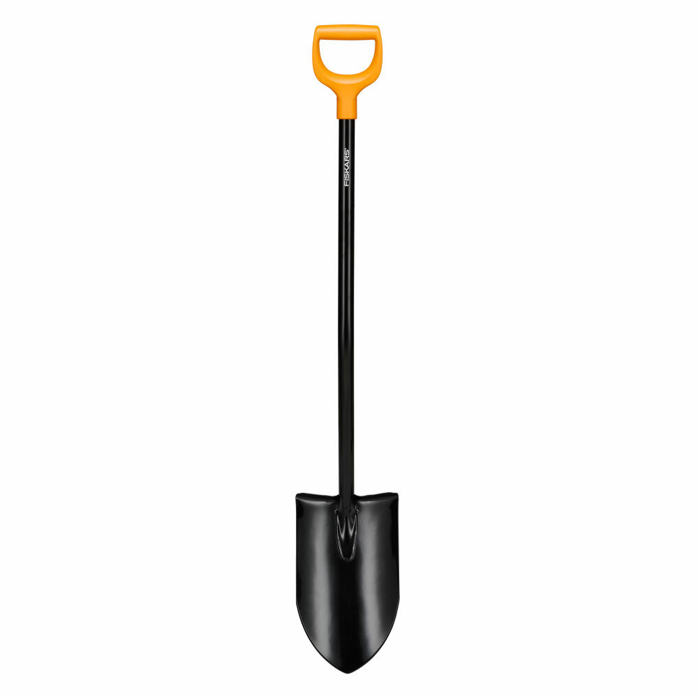 Fiskars Schwarz/Orange Spaten + Schaufel, Solid+ Schaufel Xl Mit Langem Stiel - Bild 5
