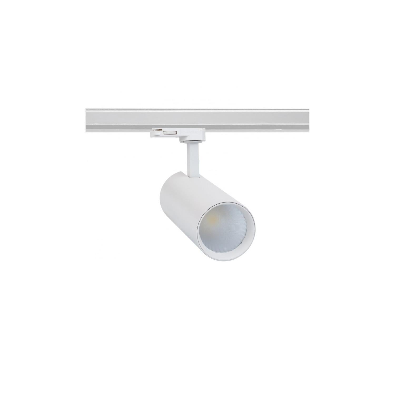 Efectoled - 3-phasenstromschiene Led-strahler 30w Bertha Weiss Lifud 3000k Warmweiß